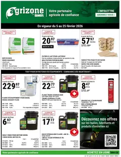 Preview of leaflet Agrizone circulaire from shop BMR is valid from Feb 05, 2026