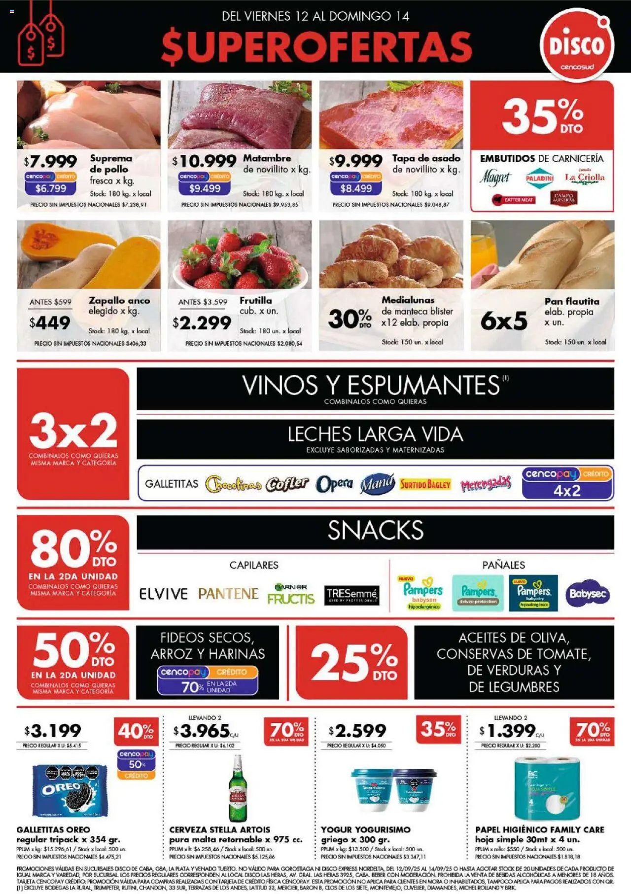 Disco Ofertas del 12/09/2025 Online