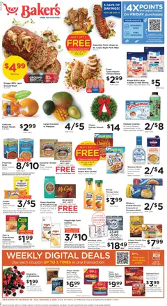 Ad Preview of Baker's Weekly Ad from 11/28/2025 | Page: 1
