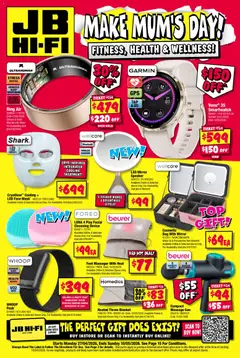 Preview of catalogue JB Hi-Fi catalogue- Make Mums Day from shop JB Hi-Fi valid 27/04/2026