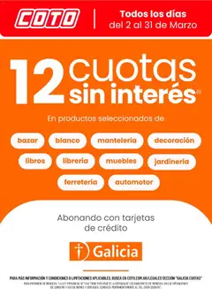 Vista previa del folleto de la tienda Coto válido desde el 02/03/2026 