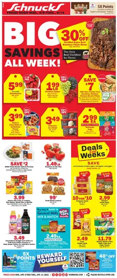 Ad Preview of Schnucks Schnucks Weekly Ad from 04/08/2026