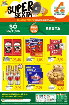 Pré-Visualização do folheto "Ofertas - SP" da loja Atacadão válido a partir de 07/11/2025