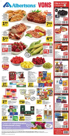 Ad Preview of Vons Vons Weekly Ad from 04/15/2026
