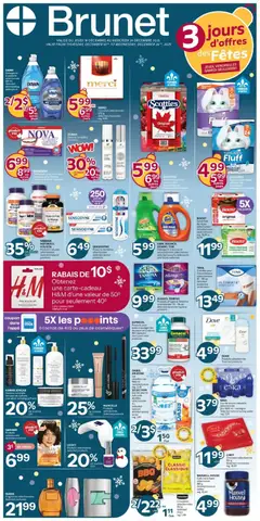 Preview of leaflet Weekly flyer / circulaire from shop Brunet is valid from Dec 18, 2025