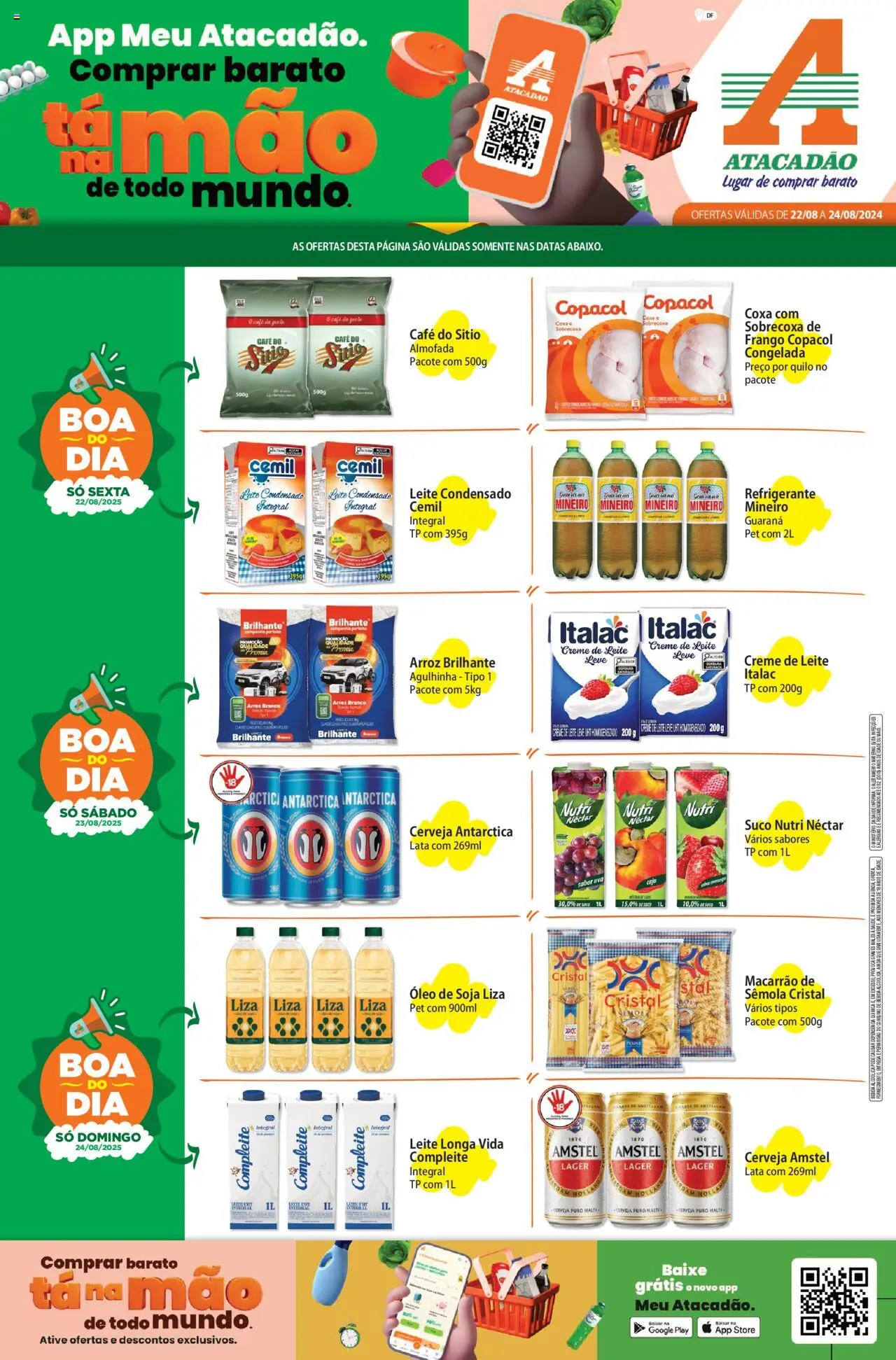 Atacadão folheto "Ofertas - DF" válido a partir de 22/08/2025 - número de página 1