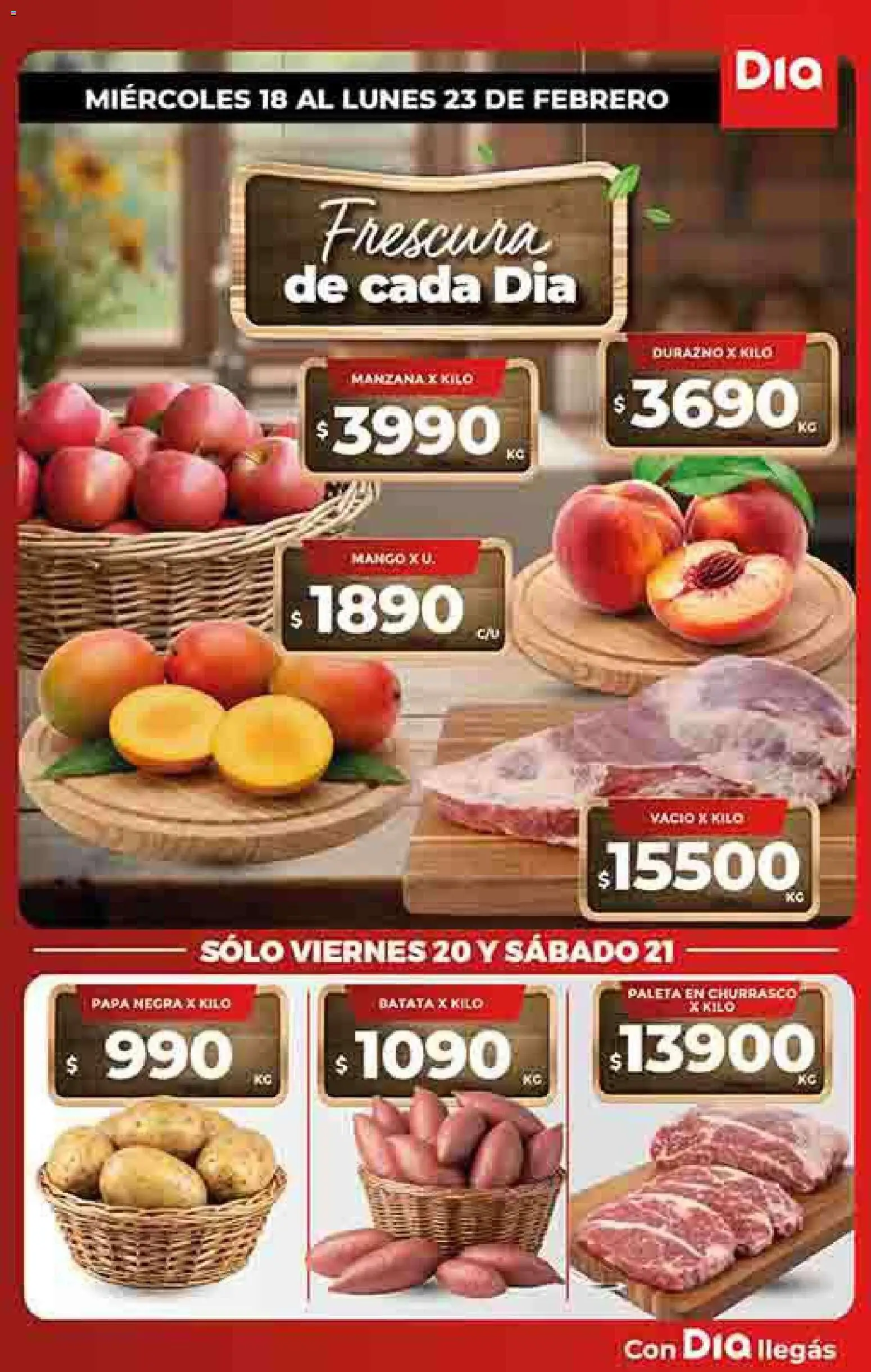 Vista previa del folleto de la tienda Dia válido desde el 18/02/2026 