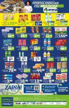 Pré-Visualização do folheto "Ofertas Especiais" da loja Arena Atacado válido a partir de 13/10/2025