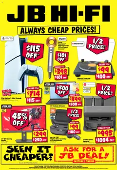Preview of catalogue Catalogue from shop JB Hi-Fi valid 07/08/2025