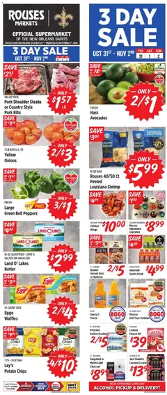 Ad Preview of Rouses Weekly Ad - AL from 10/29/2025