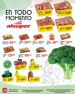 Vista previa las ofertas de la tienda Alsuper - Folleto desde el 19/09/2025 