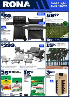 Preview of leaflet Rona weekly flyer from shop Rona is valid from Mar 12, 2026