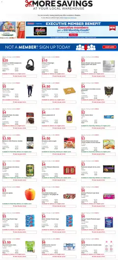 Preview of leaflet Weekly flyer from shop Costco is valid from Oct 27, 2025