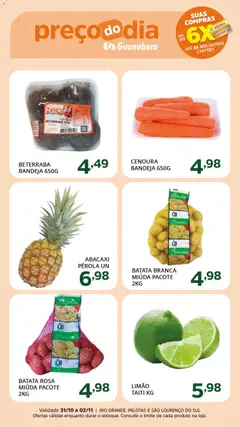 Pré-Visualização do folheto "Ofertas da semana" da loja Supermercado Guanabara válido a partir de 31/10/2025 | Página: 5