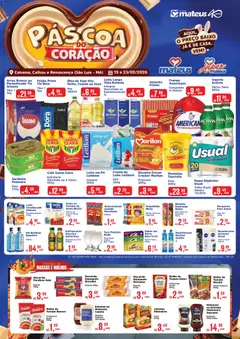 Pré-Visualização do folheto "Ofertas da semana" da loja Mateus válido a partir de 19/02/2026