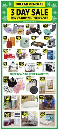 Ad Preview of Dollar General Weekly Ad from 11/23/2025