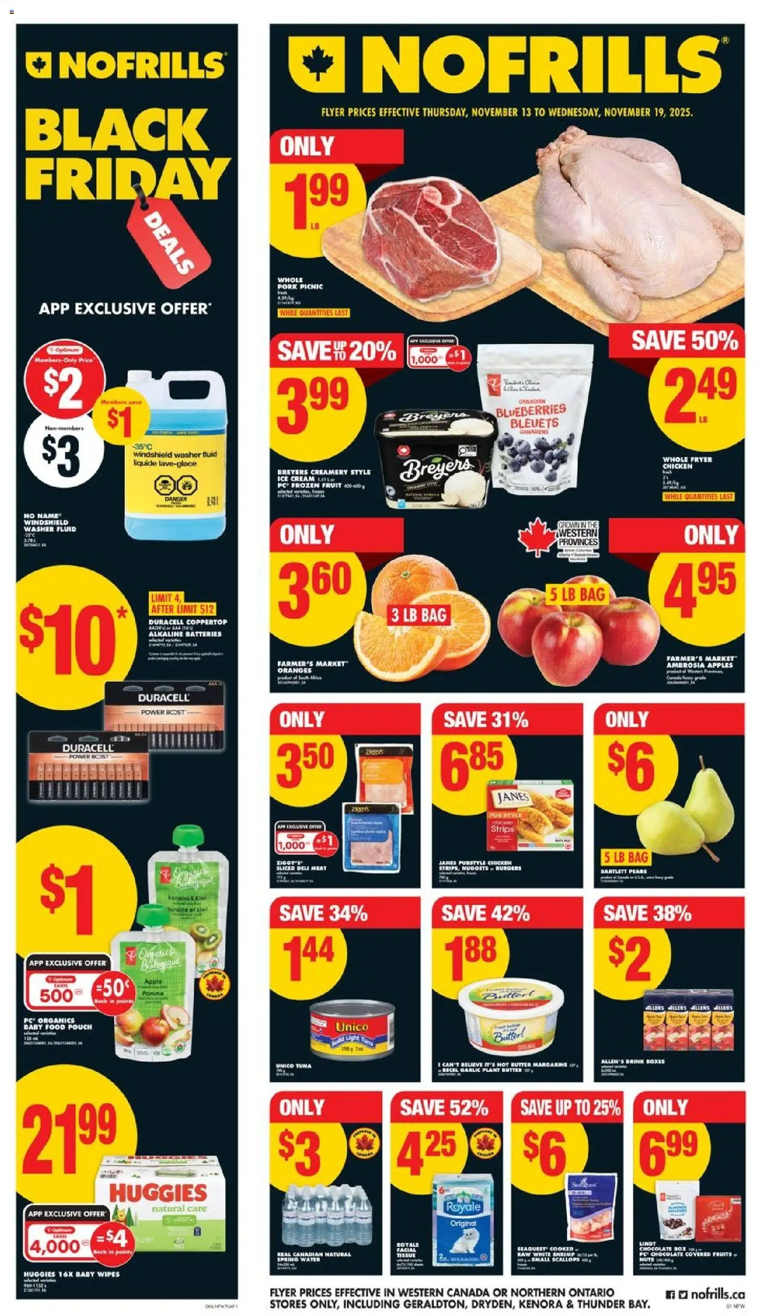Preview of leaflet Weekly Flyer - AB from shop No Frills is valid from Nov 13, 2025