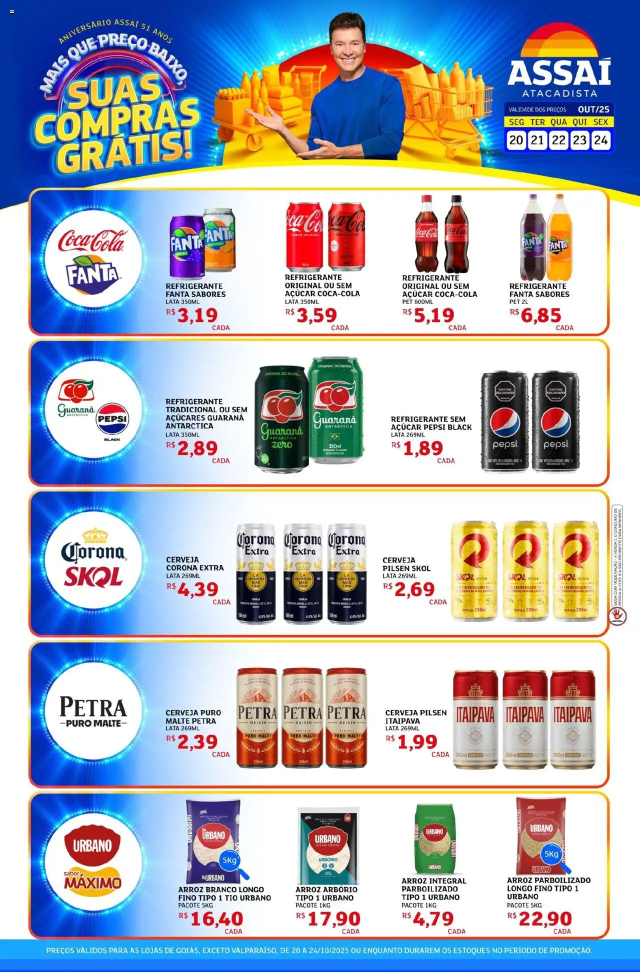 Assaí Atacadista folheto "Encarte - GO" válido a partir de 20/10/2025 - número de página 1