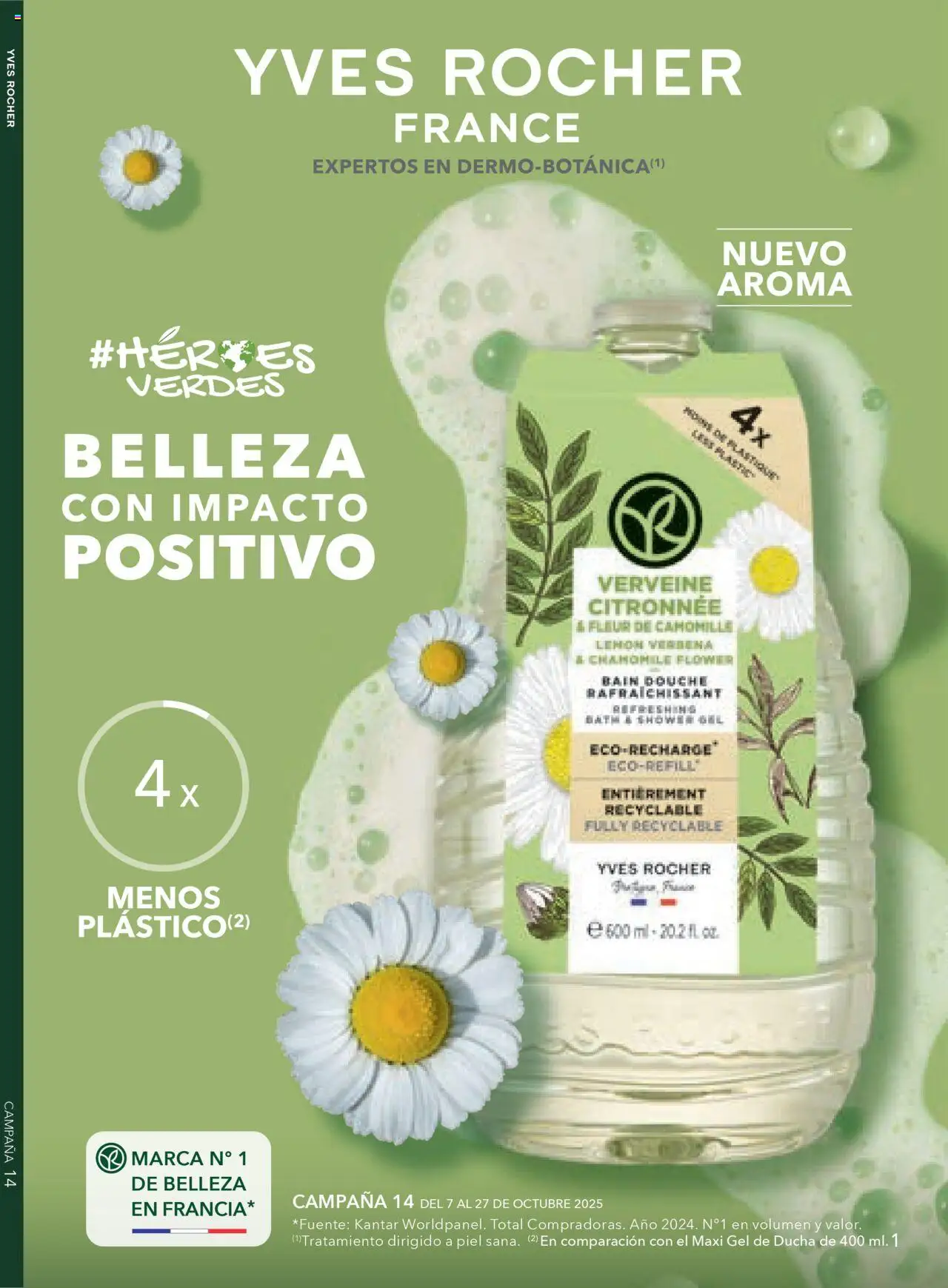 Vista previa las ofertas de la tienda Yves Rocher - Campaña 14 2025 desde el 07/10/2025 