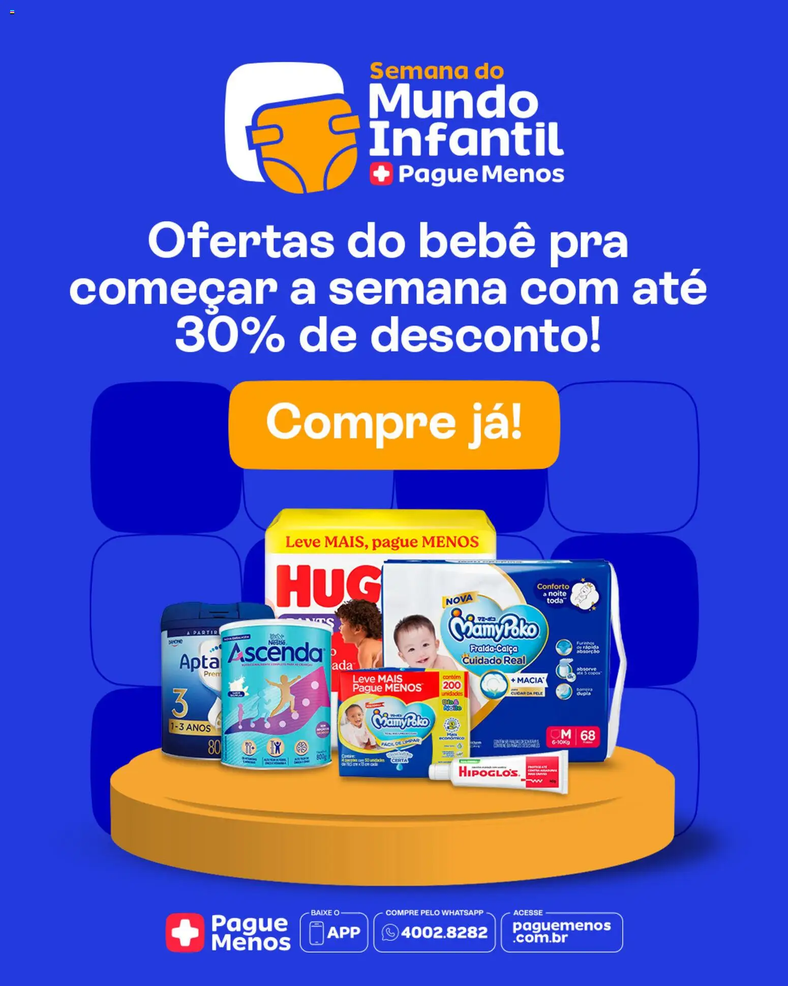 Pré-Visualização do folheto "Pague Menos - Catálogo atual" da loja Pague Menos válido a partir de 20/04/2026