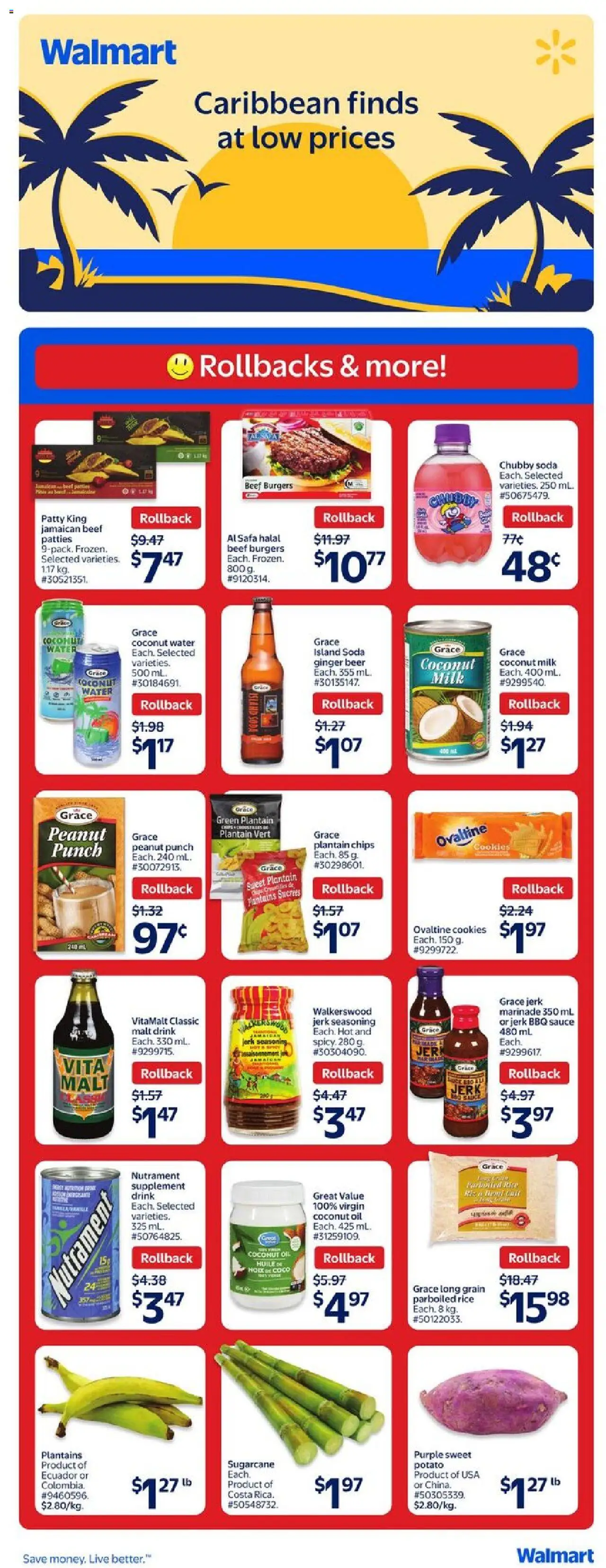 Walmart flyer valid from Jul 17, 2025 - page number 1
