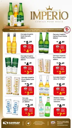 Pré-Visualização do folheto "Ofertas Império " da loja Semar Supermercado válido a partir de 12/02/2026