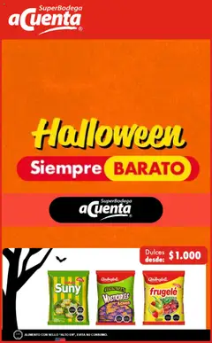 Folleto de la tienda Super Bodega aCuenta válido desde el 16.10.2025 