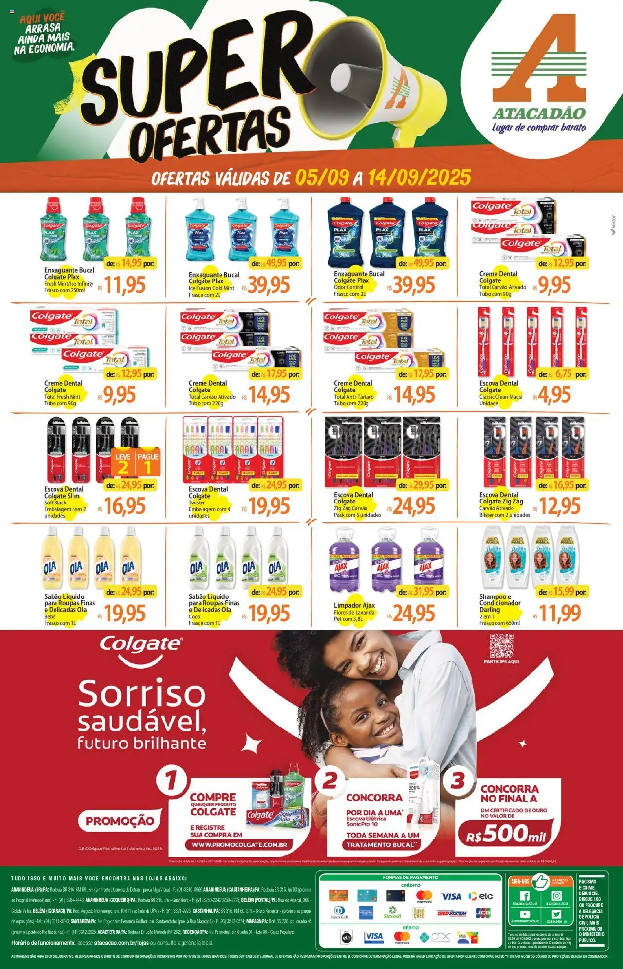Atacadão folheto "Ofertas - PA" válido a partir de 05/09/2025 - número de página 1