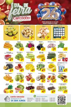 Pré-Visualização do folheto "Ofertas da semana" da loja Cercadão válido a partir de 15/10/2025