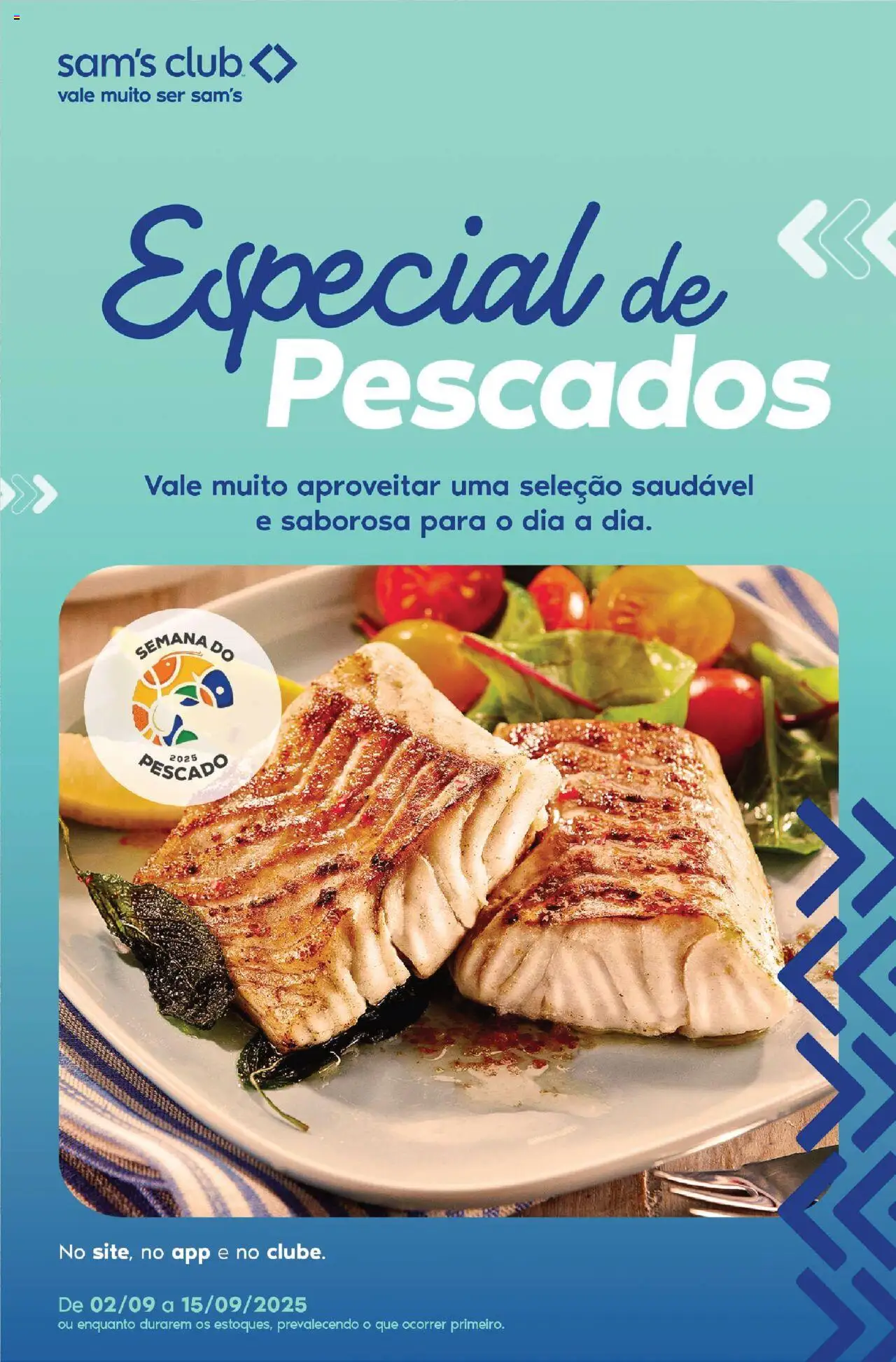 Sam's Club folheto "Ofertas Especial de Pescados" válido a partir de 02/09/2025 - número de página 1