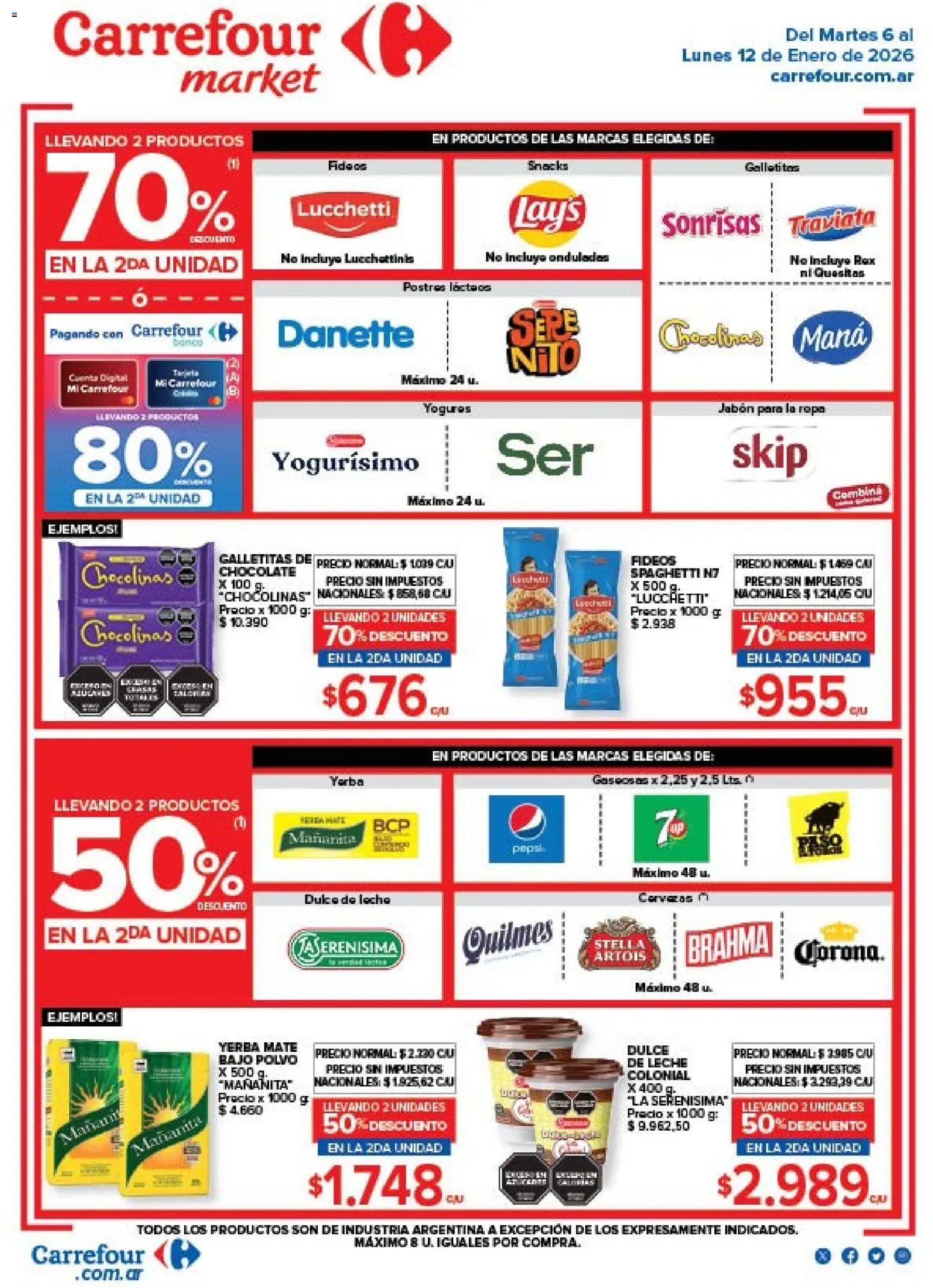 Vista previa del folleto de la tienda Carrefour Market válido desde el 06/01/2026 