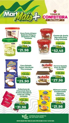 Pré-Visualização do folheto "Mart Minas ofertas Confeiteira" da loja Mart Minas válido a partir de 10/03/2026