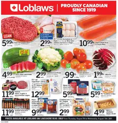 Un aperçu du dépliant Weekly Flyer - ON du magasin Loblaws est valide à partir 7 août 2025