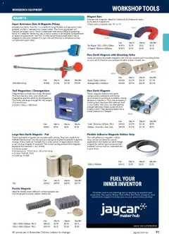 Preview of catalogue Engineering & Scientific Catalogue 2025/2026 from shop Jaycar valid 09/07/2025 | Page: 91