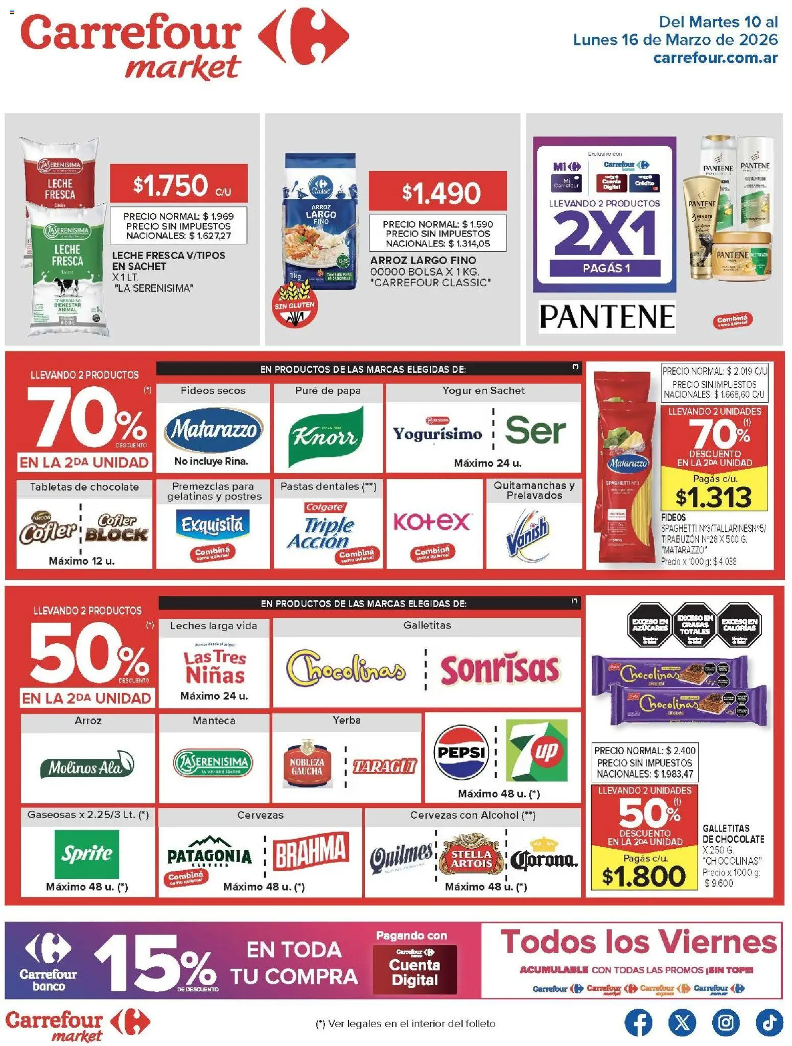 Vista previa del folleto de la tienda Carrefour Market válido desde el 10/03/2026 