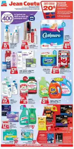 Preview of leaflet Circulaire from shop Jean Coutu is valid from Dec 25, 2025