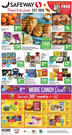 Ad Preview of Safeway Weekly Ad from 10/22/2025