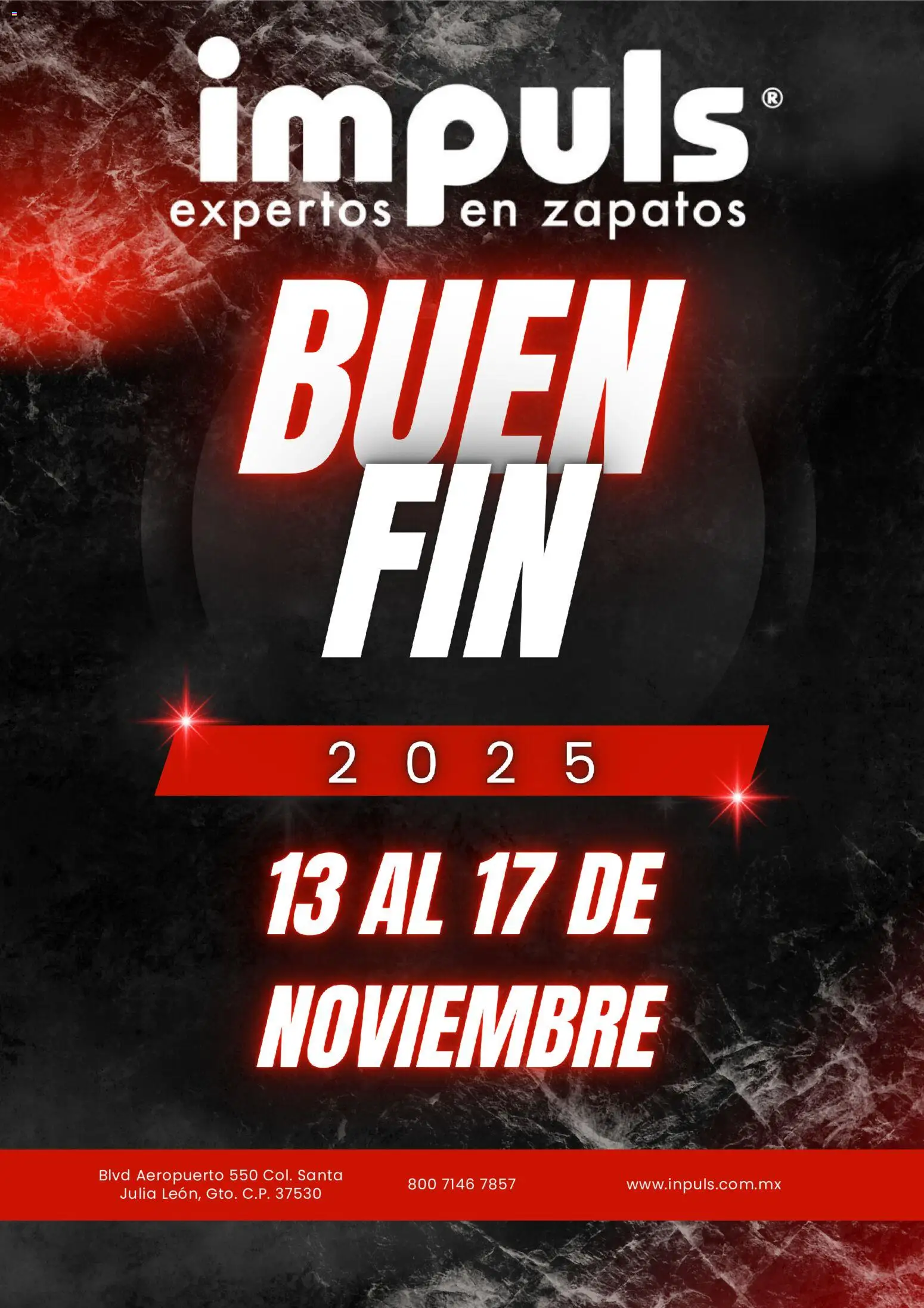 Vista previa las ofertas de la tienda Impuls - Buen Fin desde el 13/11/2025 