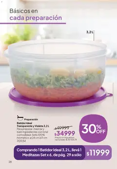 Vista previa del folleto de la tienda Tupperware válido desde el 24/11/2025 | Página: 29