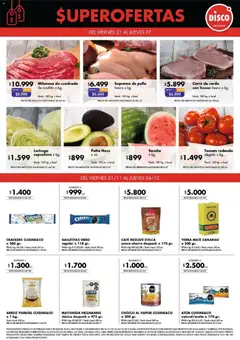Vista previa del folleto de la tienda Disco válido desde el 21/11/2025 