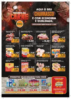 Pré-Visualização do folheto "Ofertas Carne e Horti" da loja Bretas válido a partir de 03/11/2025