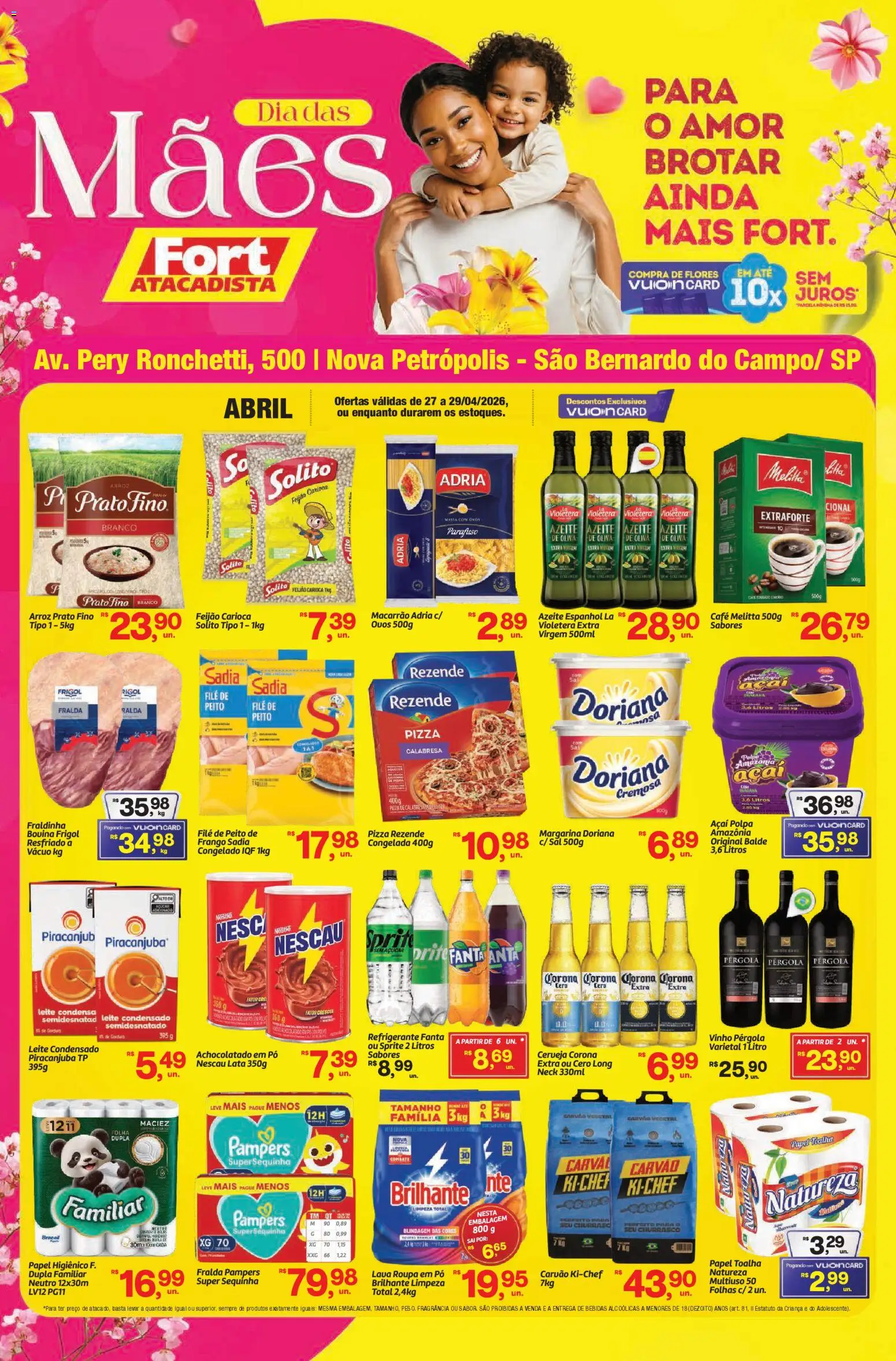 Pré-Visualização do folheto "Fort Atacadista - Ofertas da semana" da loja Fort Atacadista válido a partir de 27/04/2026