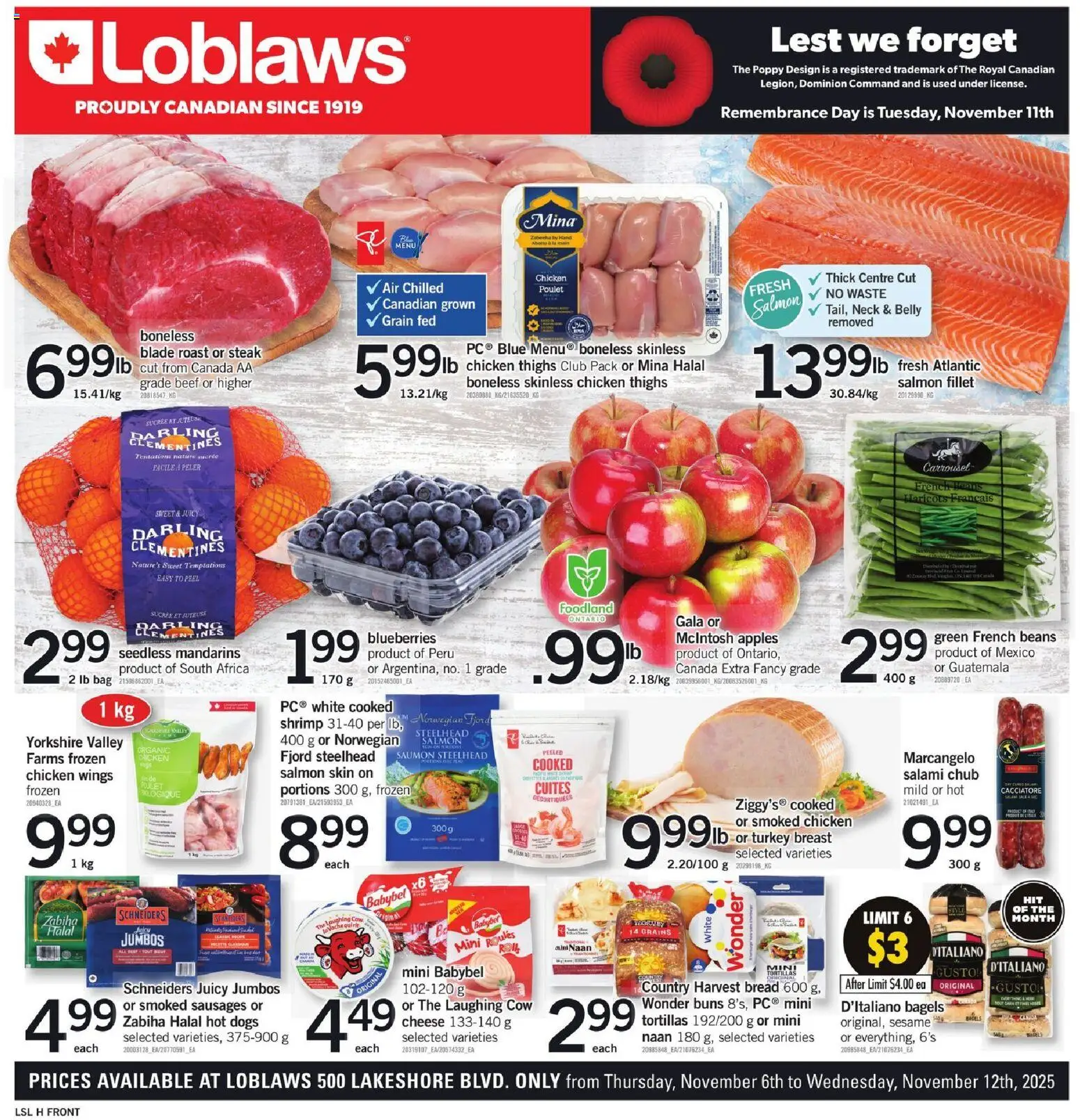 Preview of leaflet Weekly Flyer - ON from shop Loblaws is valid from Nov 06, 2025