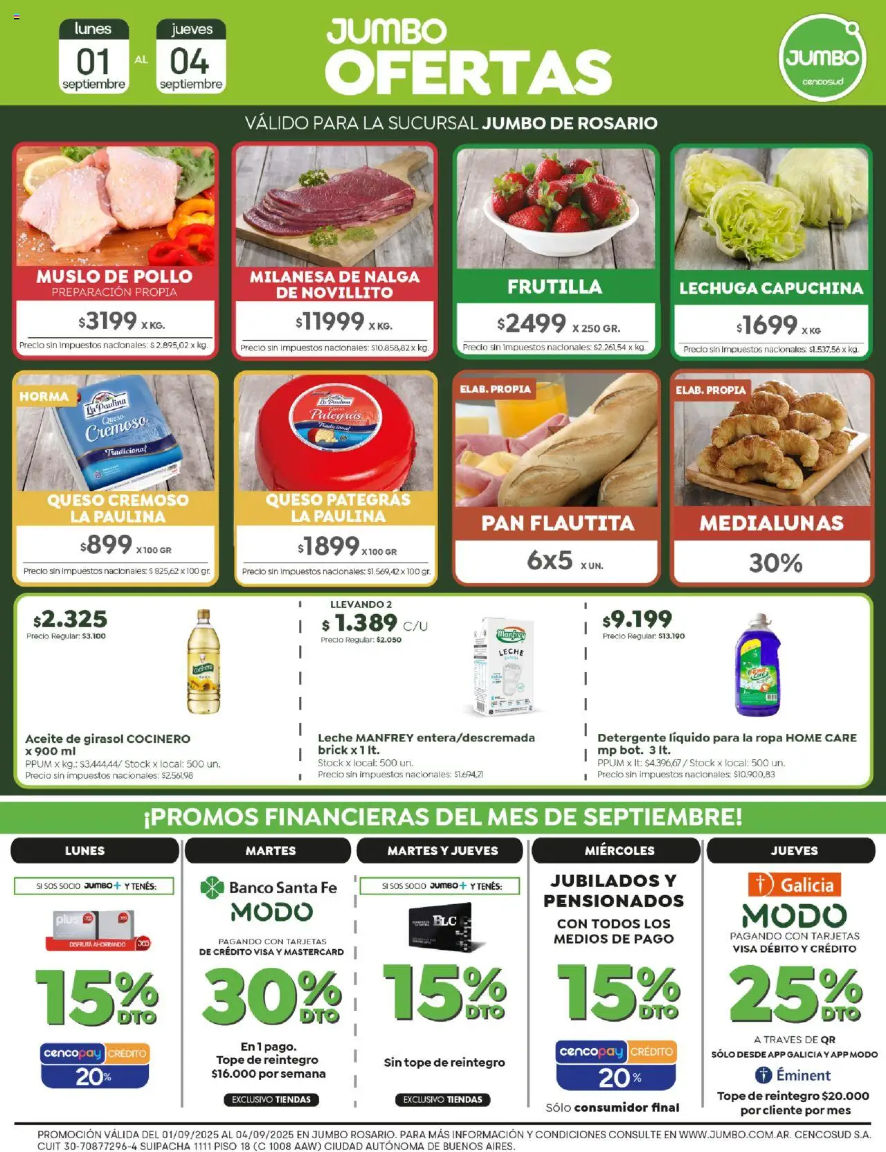 Jumbo Oferta | Rosario del 01/09/2025 >> Catálogo