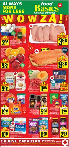 Preview of leaflet Kanata from shop Food Basics is valid from Sep 04, 2025