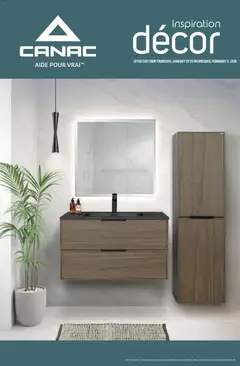 Preview of leaflet Decor Inspiration from shop Canac is valid from Jan 29, 2026