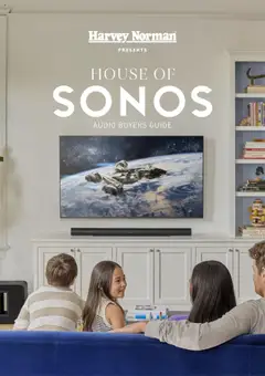 Preview of catalogue House of Sonos Audio Buyers Guide from shop Harvey Norman valid 27/09/2025