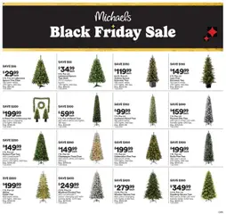 Ad Preview of Michaels Black Friday from 11/21/2025
