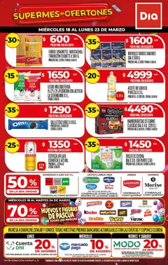 Vista previa del folleto de la tienda Dia válido desde el 18/03/2026 