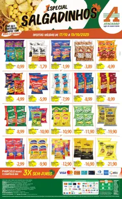 Pré-Visualização do folheto "Ofertas - SC" da loja Atacadão válido a partir de 17/10/2025